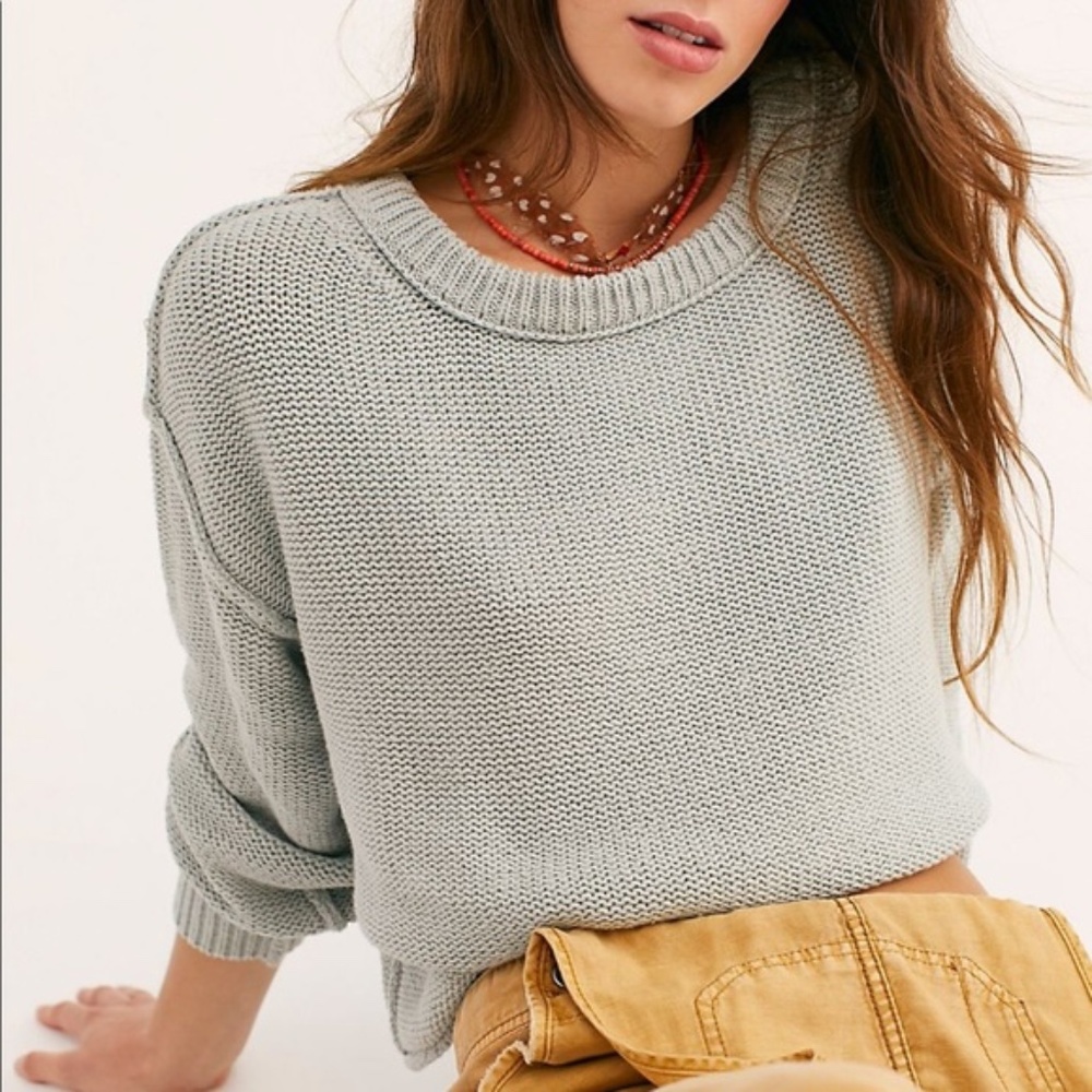 Free People Inside Out Pullover Cotton XS